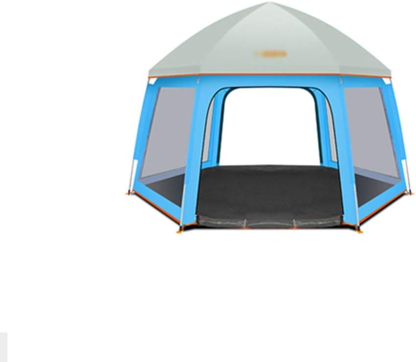 Tent Outdoor 3-4 People Fully Automatic Two-Bedroom one Hall Double Double-Decker Rainproof Outdoor Camping 5-8 pop-up Large Camping Tent Cabin Beach Tent Quick Installation Waterproof Tent