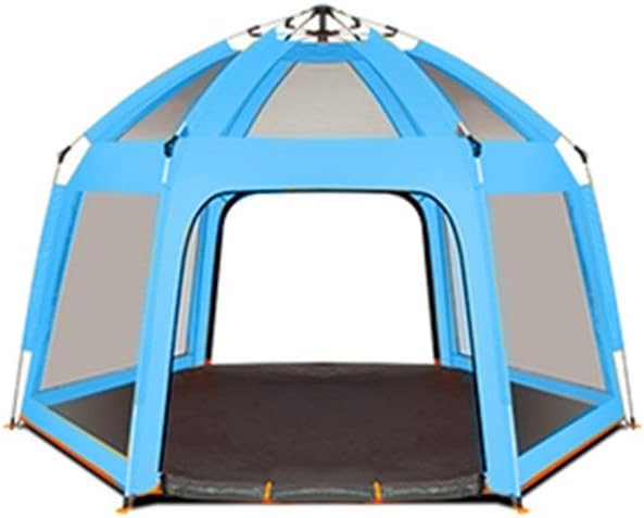Tent Outdoor 3-4 People Fully Automatic Two-Bedroom one Hall Double Double-Decker Rainproof Outdoor Camping 5-8 pop-up Large Camping Tent Cabin Beach Tent Quick Installation Waterproof Tent