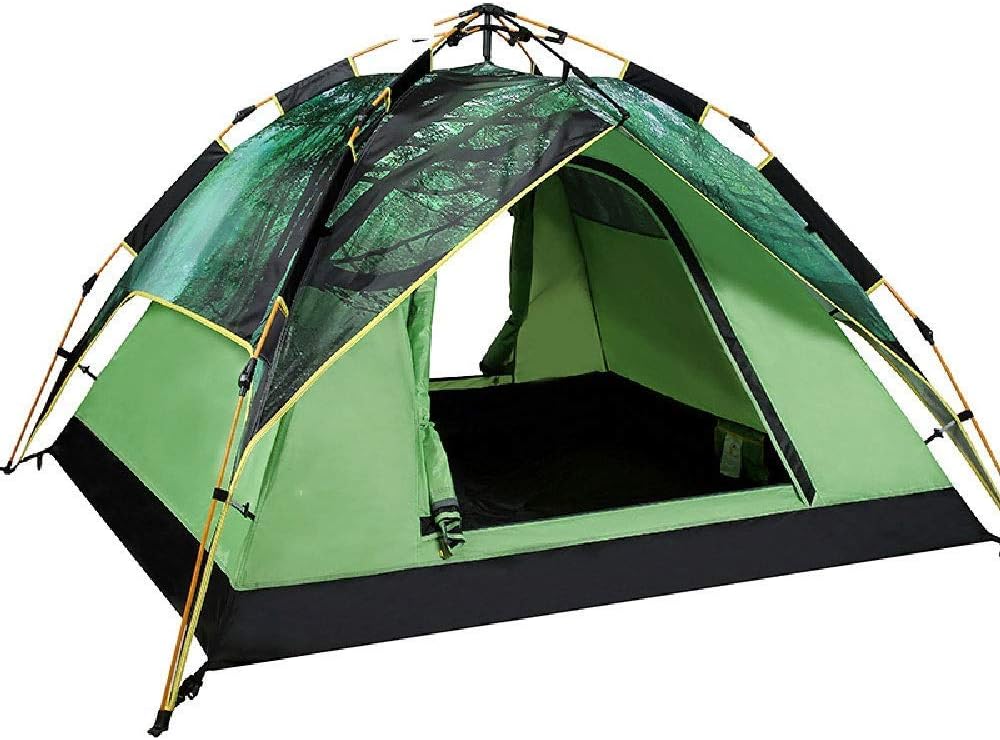 Backpacking Tents, Pop Up Tent, for 3-4 People Automatic Camping Waterproof Tent, for Camping and Beach