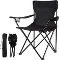 Portable Camping Chairs Enjoy The Outdoors with a Versatile Folding Chair, Sports Chair, Outdoor Chair & Lawn Chair, Black